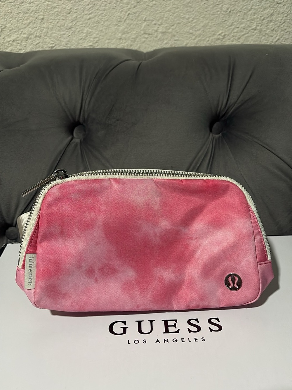 lululemon athletica Pink Tie-Dye Travel Pouch